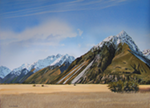 near Mt. Cook painting thumbnail