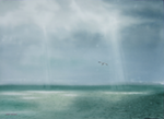 seascape with broken light painting thumbnail